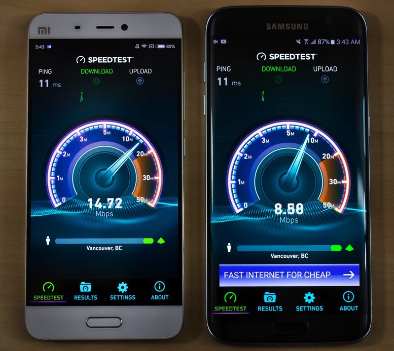 Mi5 vs Galaxy S7 edge