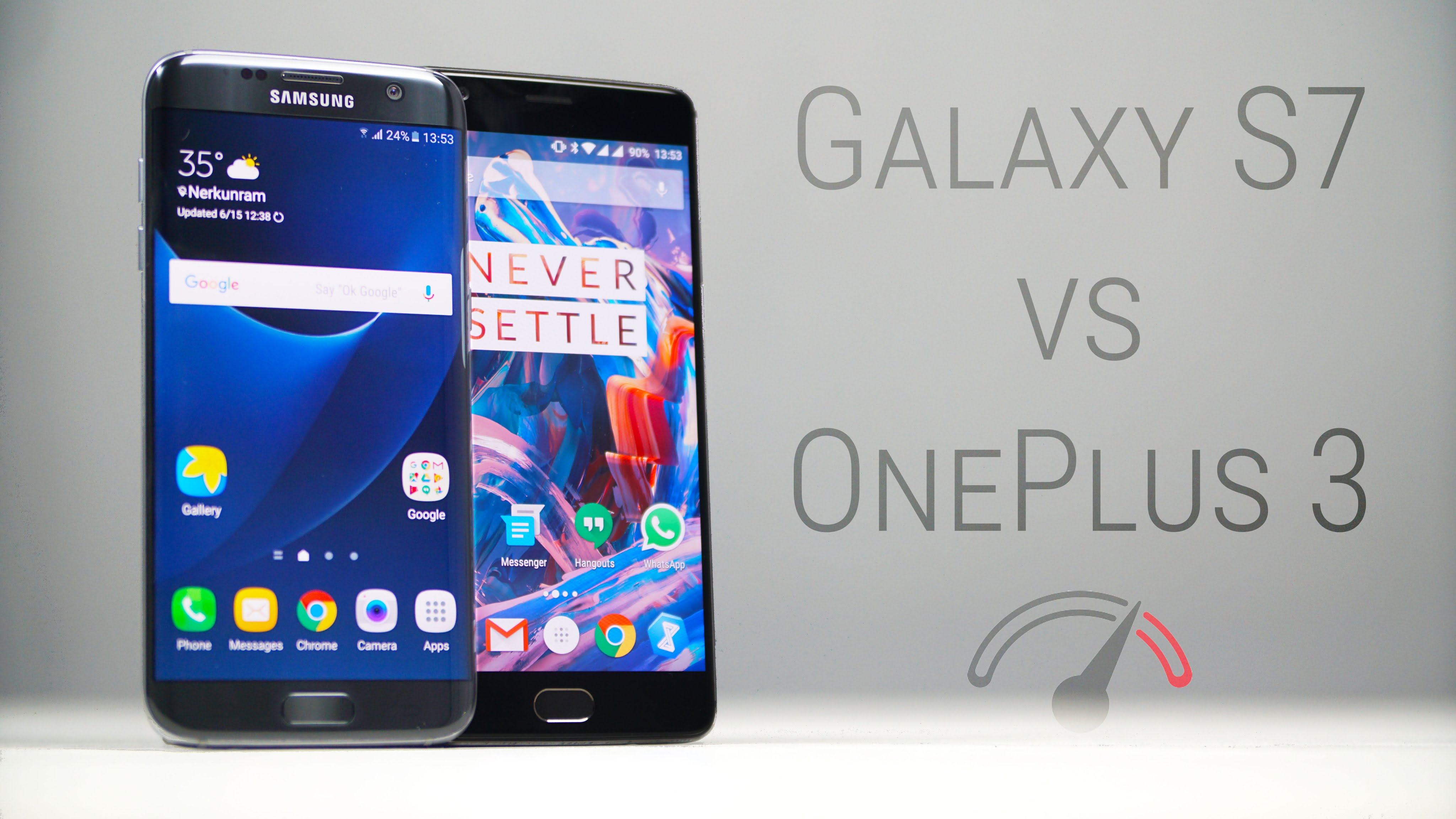 OnePlus 3 vs Galaxy S7 Edge