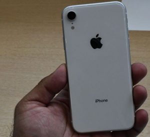 iPhone XR back