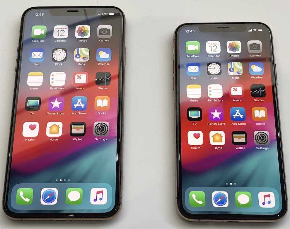 iPhone XS Max vs iPhone XS